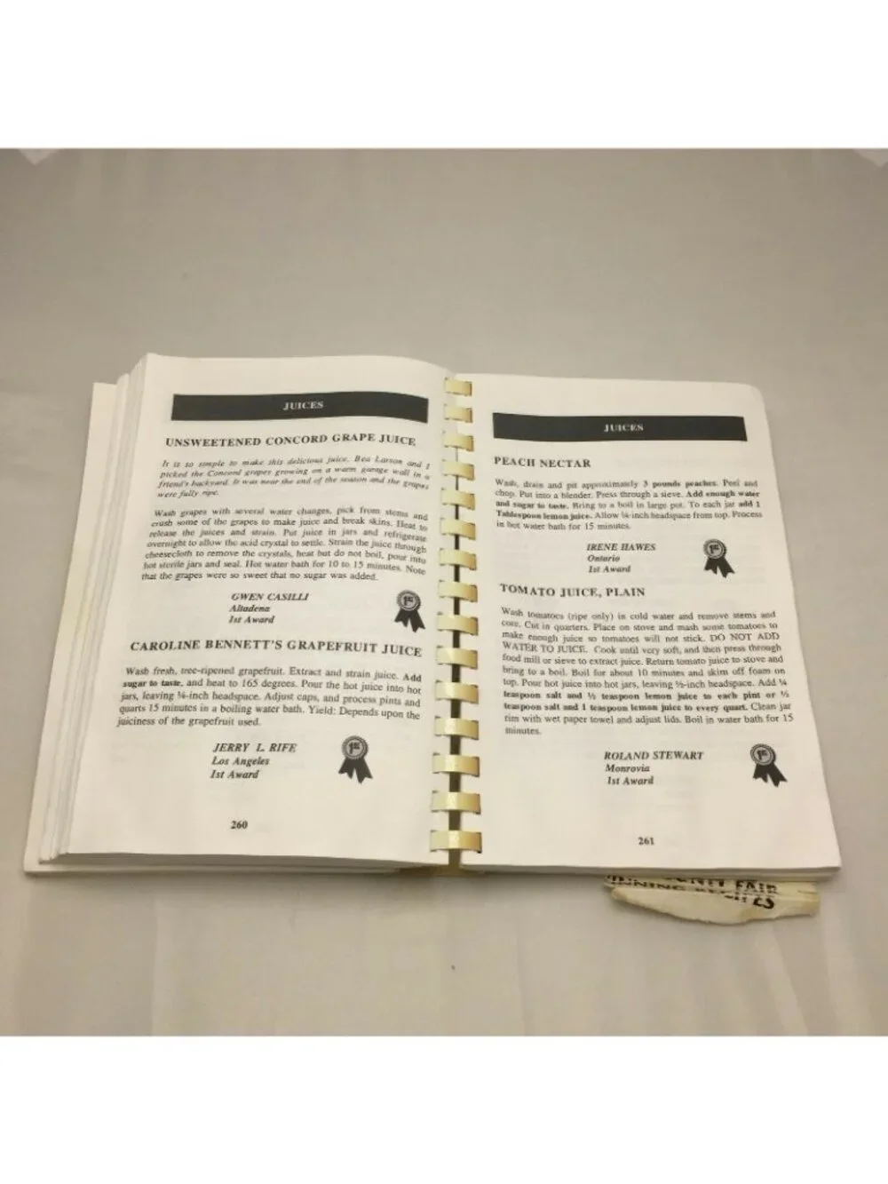 VTG The Big Howdy Los Angeles County Fair 1994 Cookbook Recipes Award Winning